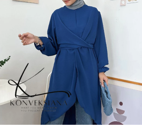  Pola Wear Clara Long Tunik Outer 3in1