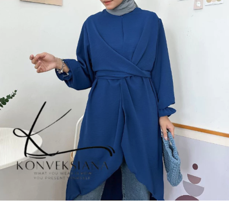 Pola Wear Clara Long Tunik Outer 3in1 4