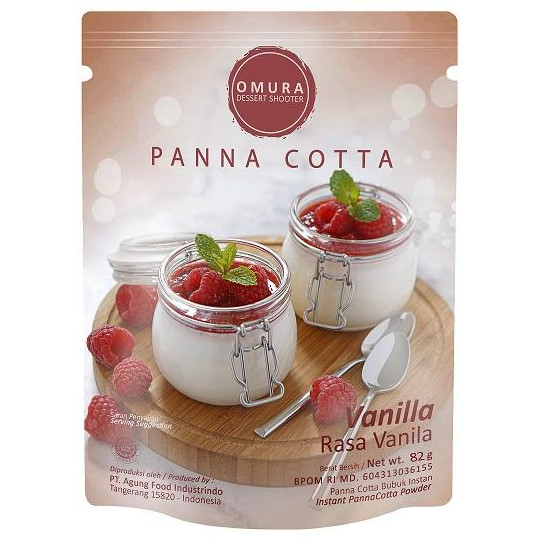 Omura Panna Cotta Pudding Sutra ala Italia