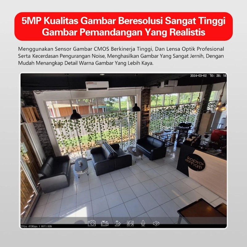 XIHANCAM Smart CCTV Indoor 5MP 4