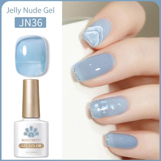 Born Pretty Born Pretty Wine Red Jelly Gel Polish 