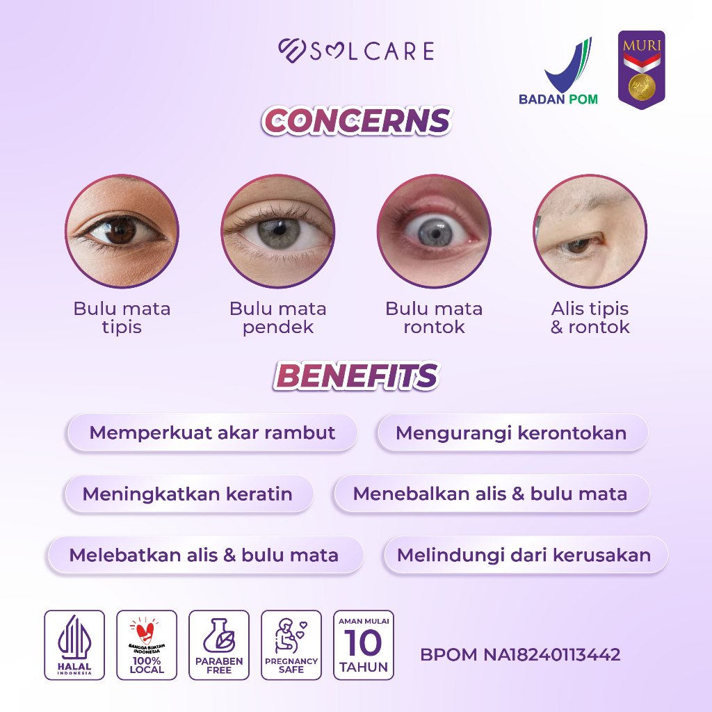 Axelen Milenia Grup Solcare Eyebrow & Lash Serum
