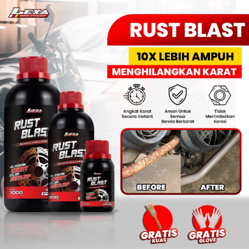 Lexa Rush Blast Penghilang Karat 2