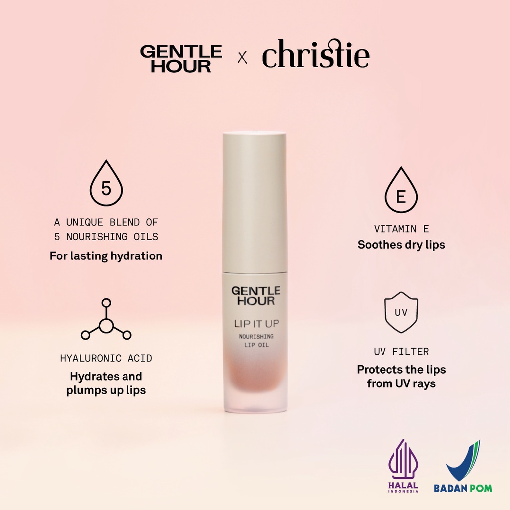 Gentle Hour x Christie LIP IT UP Nourishing Lip Oil