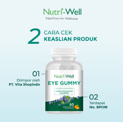 Nutriwell Laboratories Nutri-Well Eye Gummy