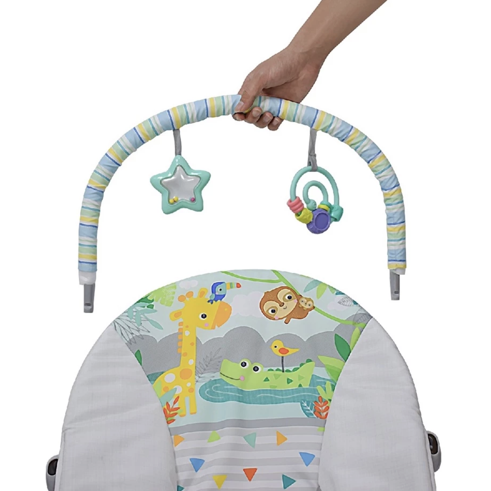  Mastela Music & Soothe Baby Bouncer 1 Recline 