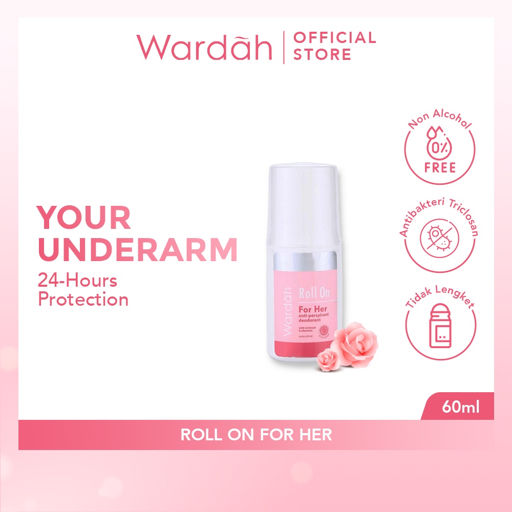 Wardah Roll On For Her
