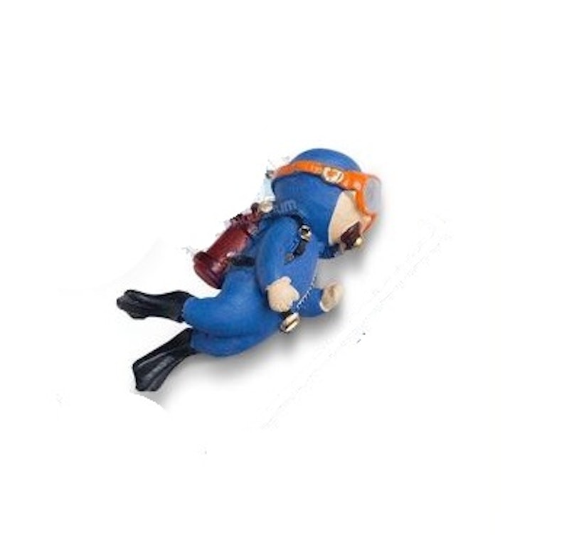 Hiasan Aquarium Miniatur Penyelam 1