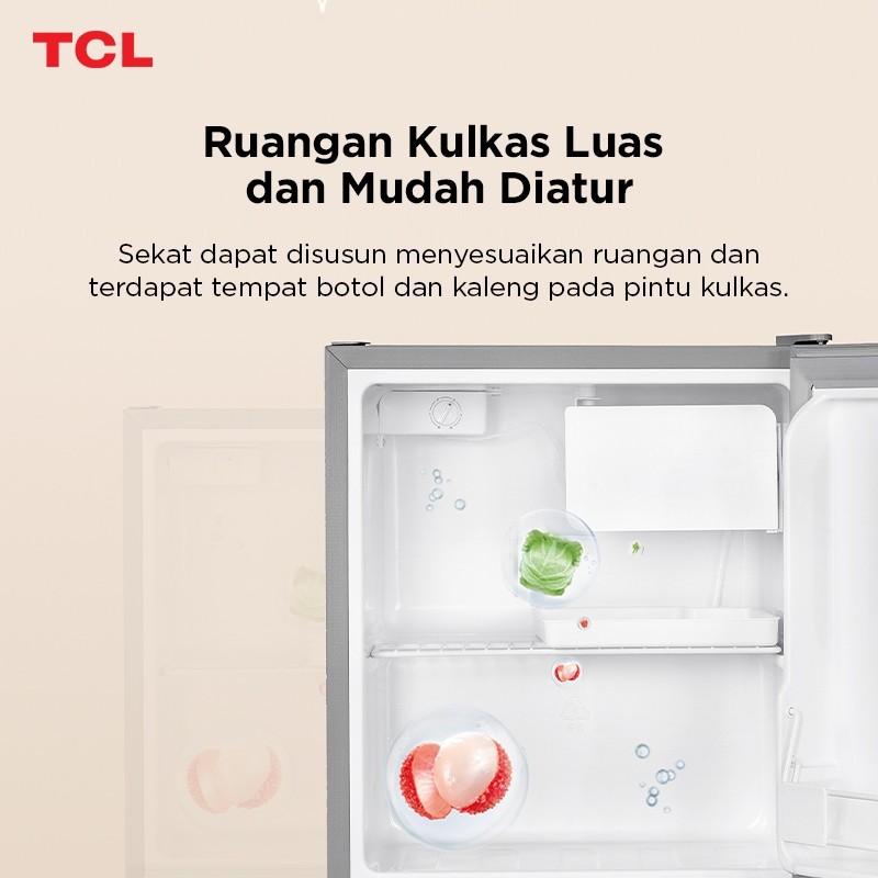 TCL Technology Group TCL Kulkas Mini Bar 47L F50-A50 