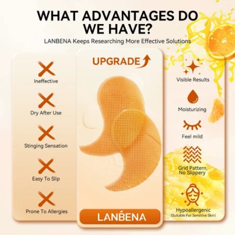 LANBENA Antioxidant Vitamin C Hydra-Gel Eye Patches 5