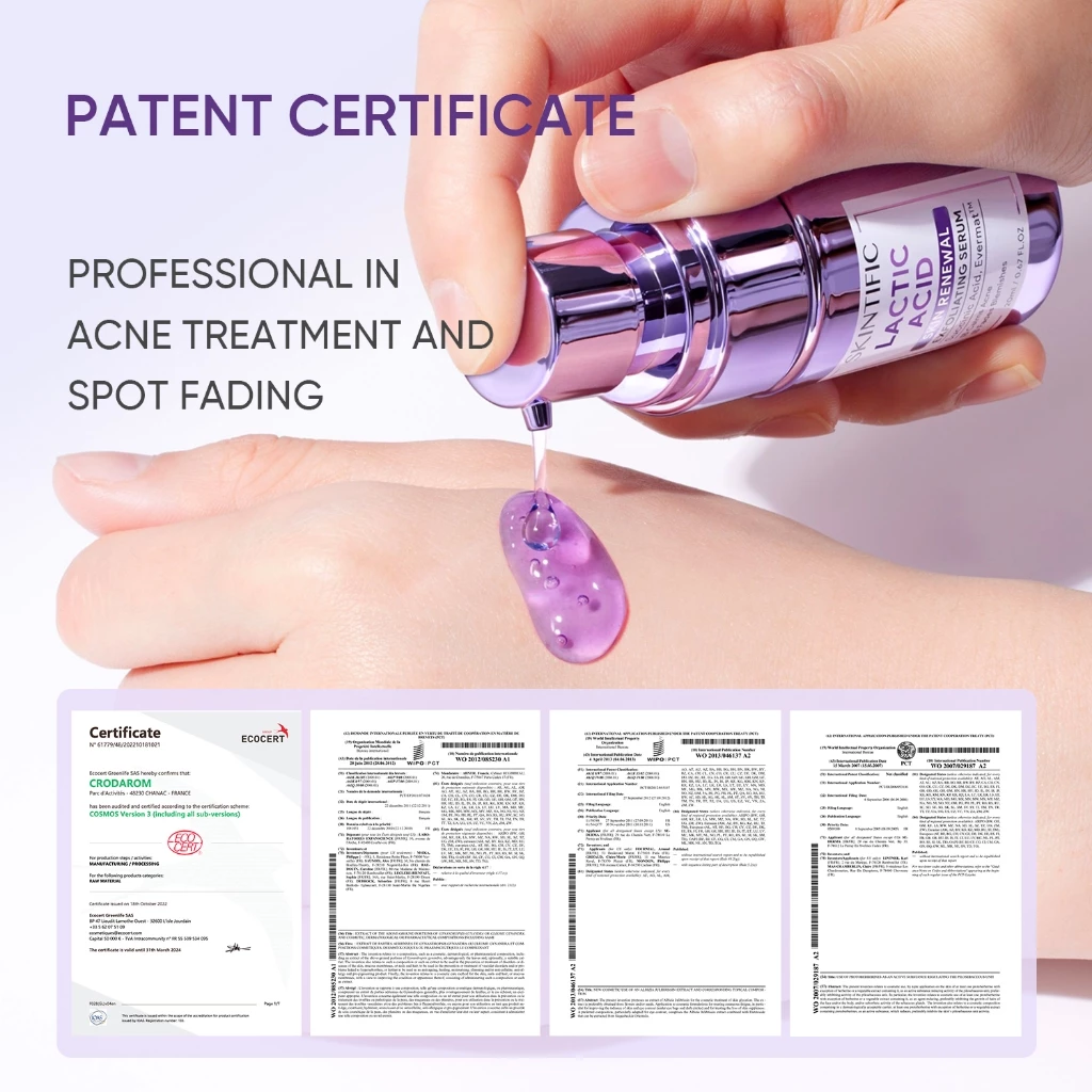 SKINTIFIC Cosmetics SKINTIFIC Lactic Acid Skin Renewal Exfoliating Serum