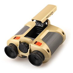 Teropong 4 x 30 mm Binoculars with Pop-Up Light