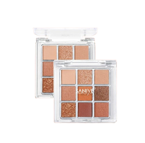 SANIYE  9 Colors Ice Cube Eyeshadow Palette E0925 #1