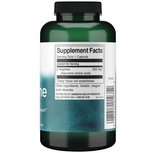 Swanson Health Product Swanson L-Arginine