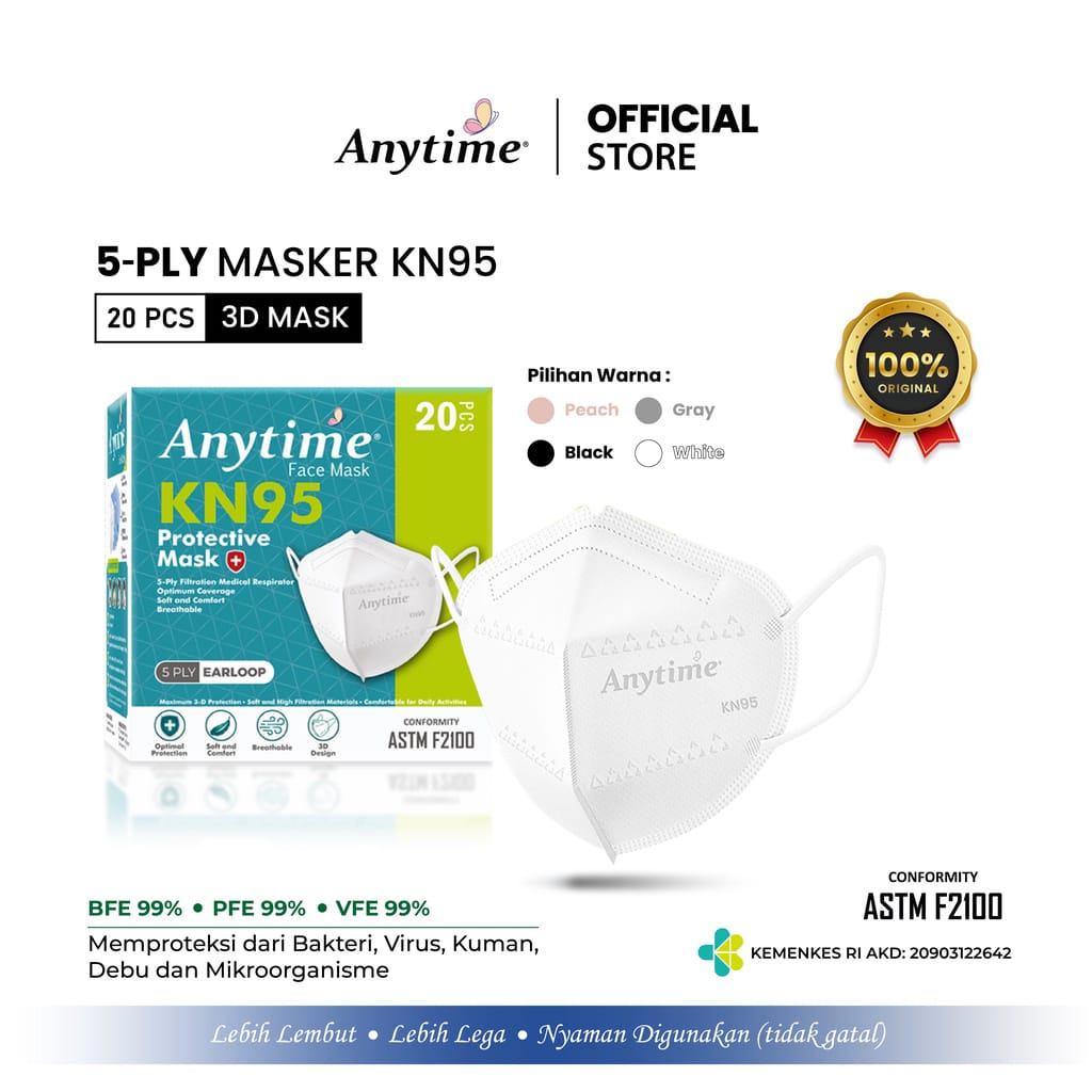 ANYTIME® KN95