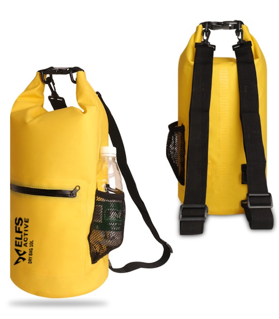 Elfs Active  Dry Bag 10L Ocean Pack with Bottle Container