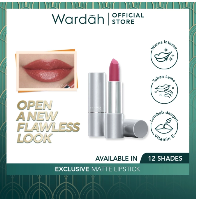Paragon Technology and Innovation Wardah Exclusive Matte Lipstick