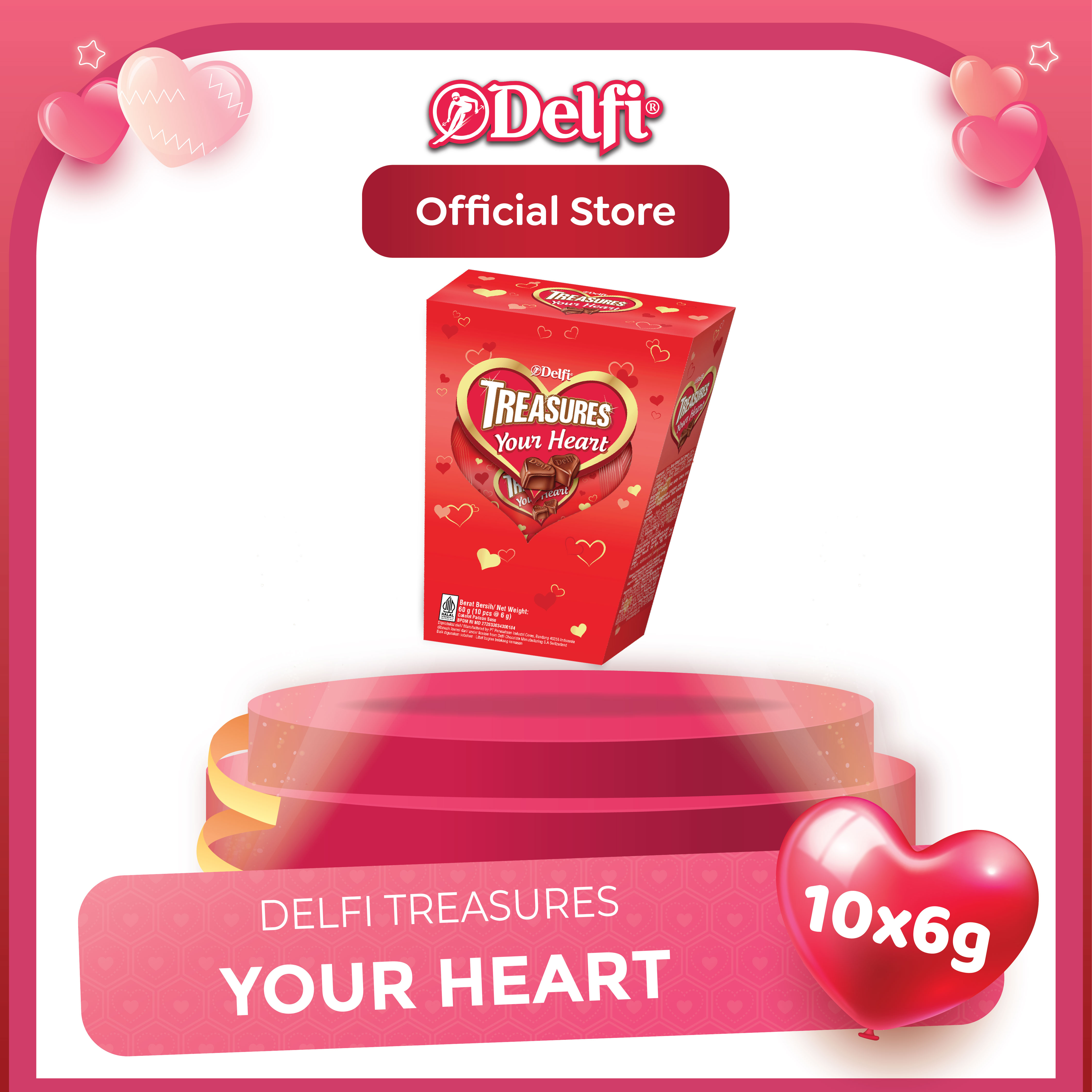 Perusahaan Industri Ceres (Delfi Group) Delfi Treasures Your Heart Valentine's Day