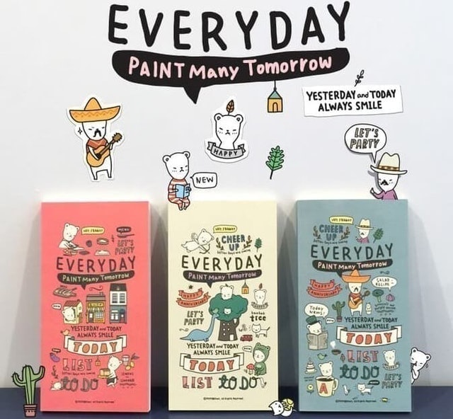 Everyday Paint Many Tomorrow Diary