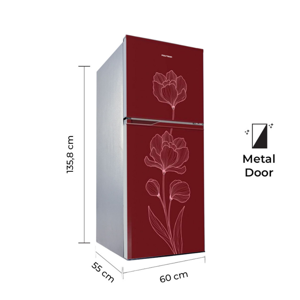 Hartono Istana Teknologi Polytron Kulkas 2 Pintu 200 Liter PRB 200R