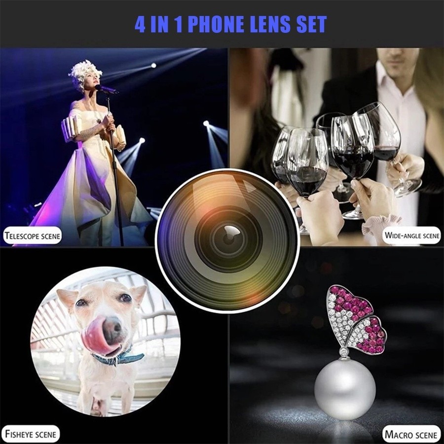 Mipanda Lensa Telefoto Kamera Ponsel 36X 