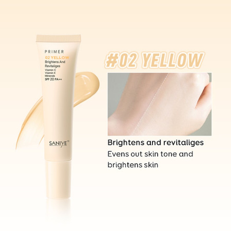 SANIYE Brightens and Revitaliges Primer 02 Yellow 2
