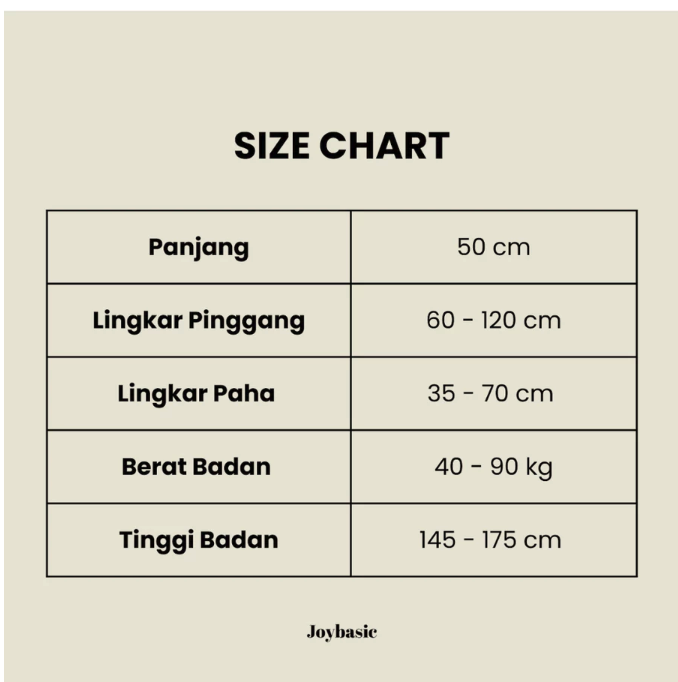Joybasic Women's Short Legging Selutut 4