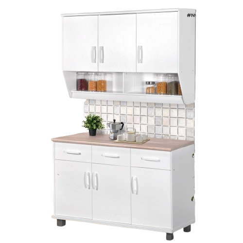 Offo Living Kitchen Set Lemari Dapur 3 Pintu - Luna 