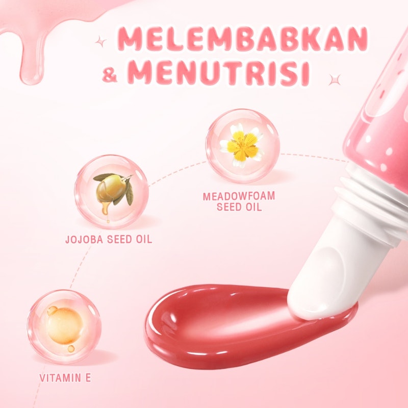 Watery Glow Hydrating Lip Gloss BB01 Autumn Island Tea 3