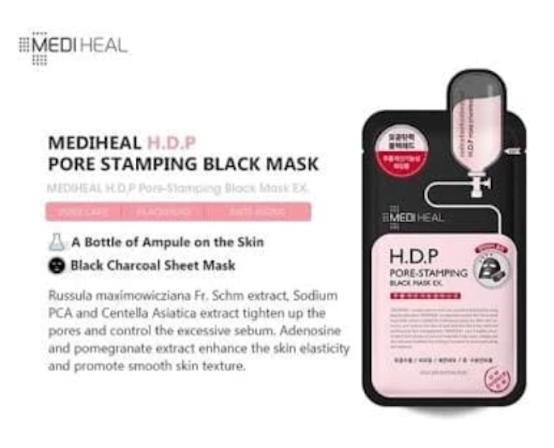 H.D.P Pore-Stamping Black Mask EX 3