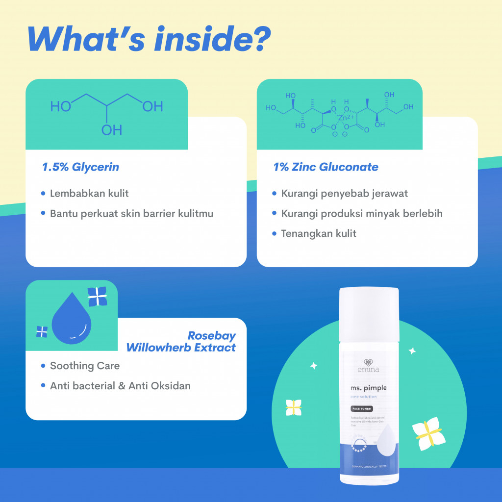 Paragon Technology and Innovation Emina Ms. Pimple Acne Solution Face Toner