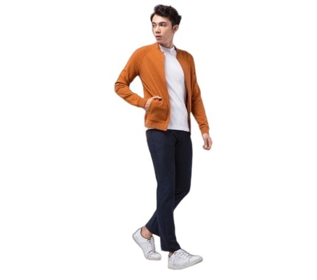 The Executive Bomber Knit Jacket  4
