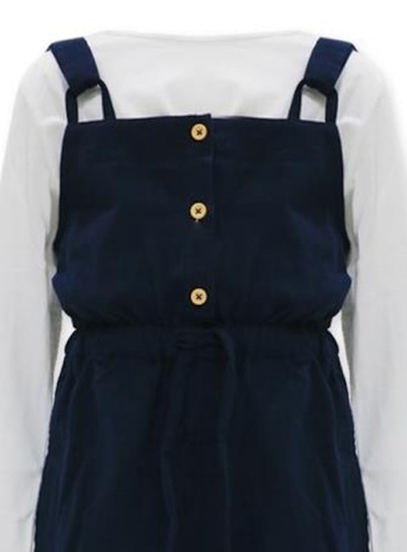 Osella Baju Perempuan Jumpsuit Polos Navy 3