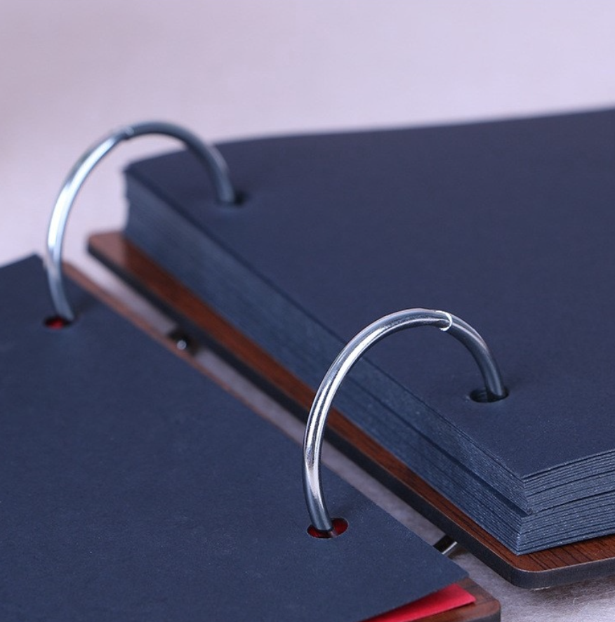  Album Foto Scrapbook Kayu