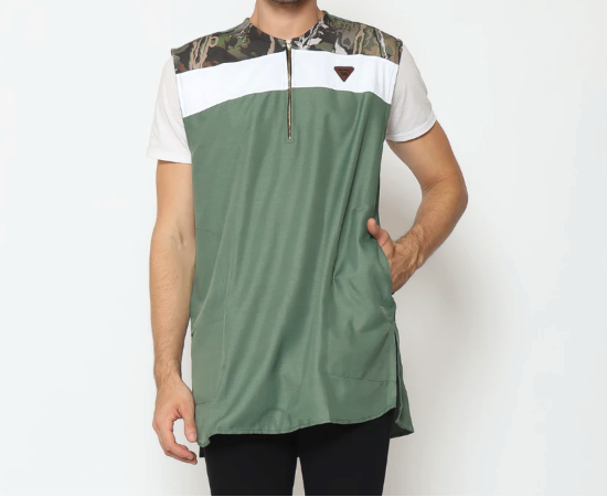 NauhTec NauhTec Rompi Sholat Pria Rosal Model Zipper