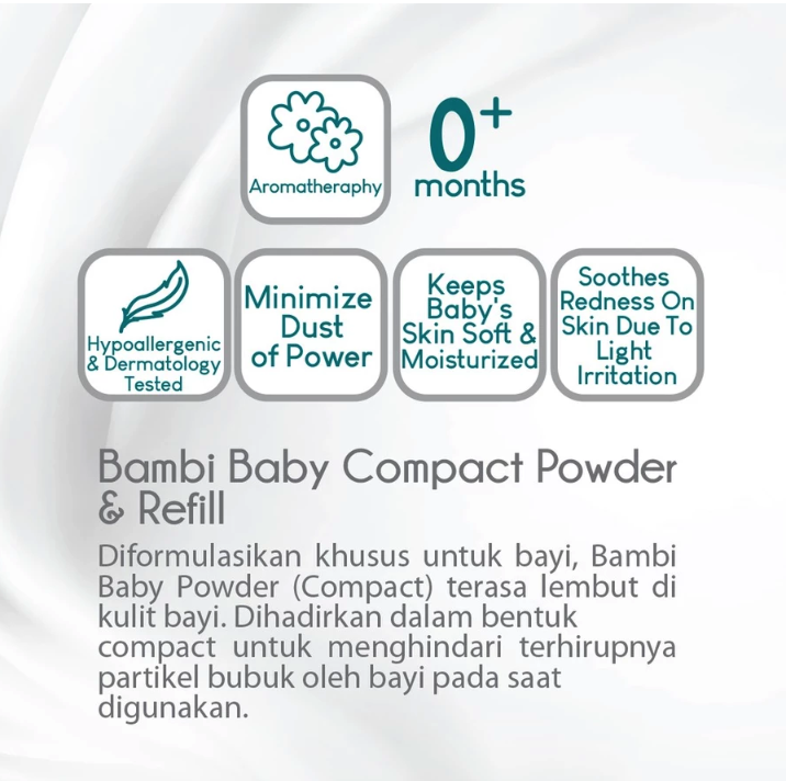 Fabindo Sejahtera Bambi Baby Compact Powder Prickly Heat