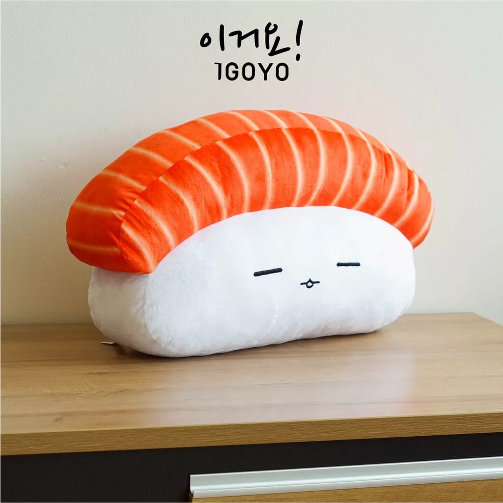 Boneka Sushi Salmon Obento Cushion 5