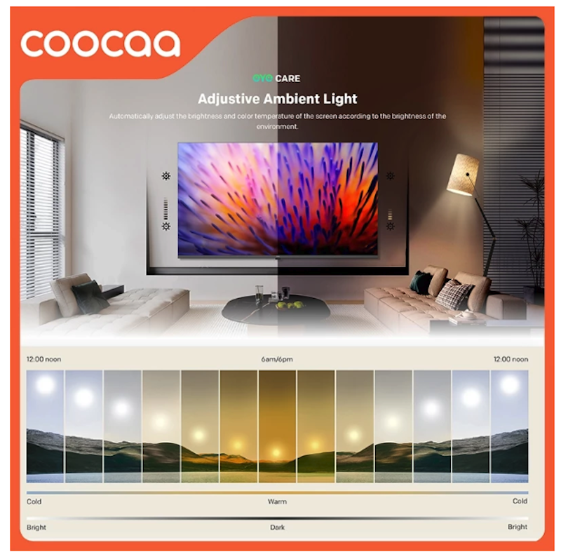 COOCAA TV 43 inch Y73 PRO 3