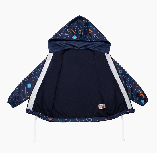 Atomic Kiddz Atomic Kiddz Jaket Sublim Anak - Linoz Navy