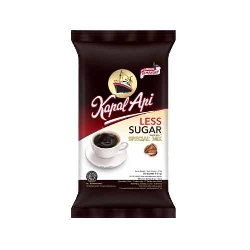 Kapal Api ｜ Special Mix Less Sugar (10 sachet x 21 gram)