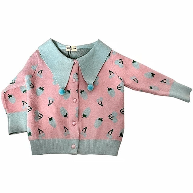 Cherry Cute Sailor Sweater ｜ Mr-C364