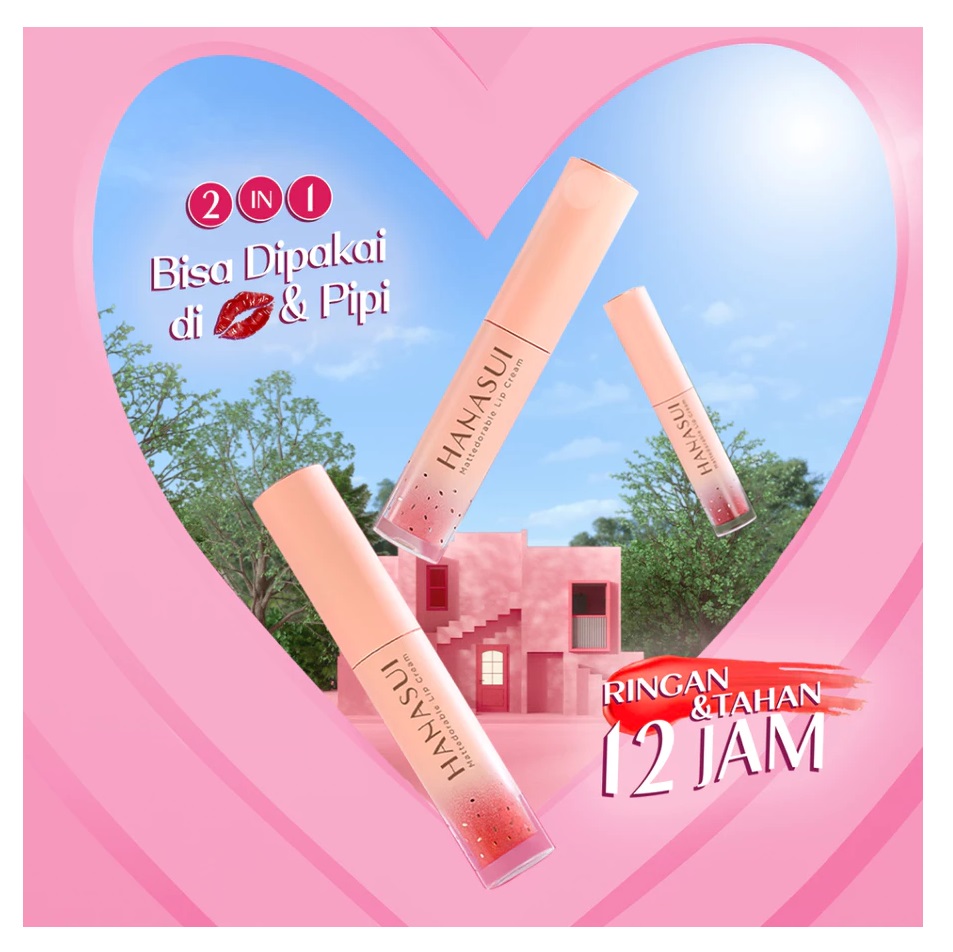 Eka Jaya Internasional Hanasui Mattedorable Lip Cream 11 Brick