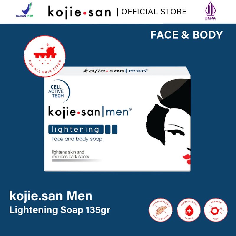 Kojie-San Men Lightening Face and Body Soap 2
