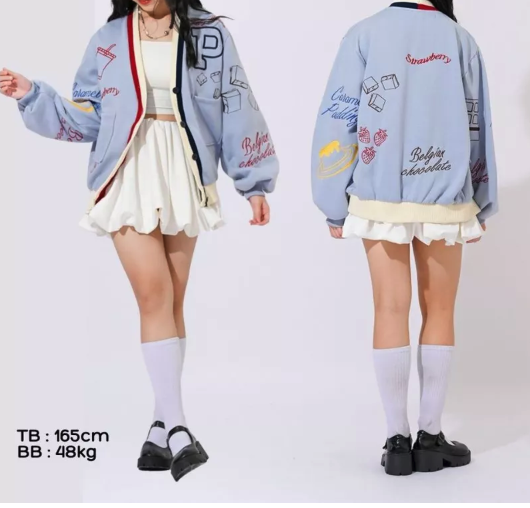 Pakepakaii Caramel Cardigan Wanita 5
