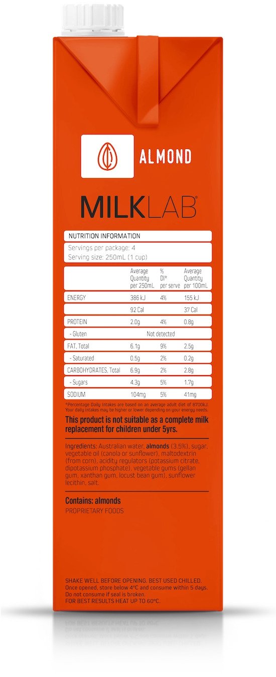 Noumi MILKLAB Almond Milk