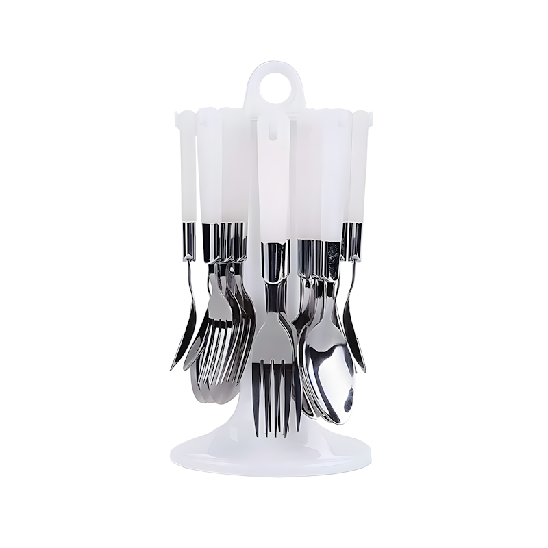 Oxone Sendok Garpu Makan Set 24 Pcs Stainless Steel 1