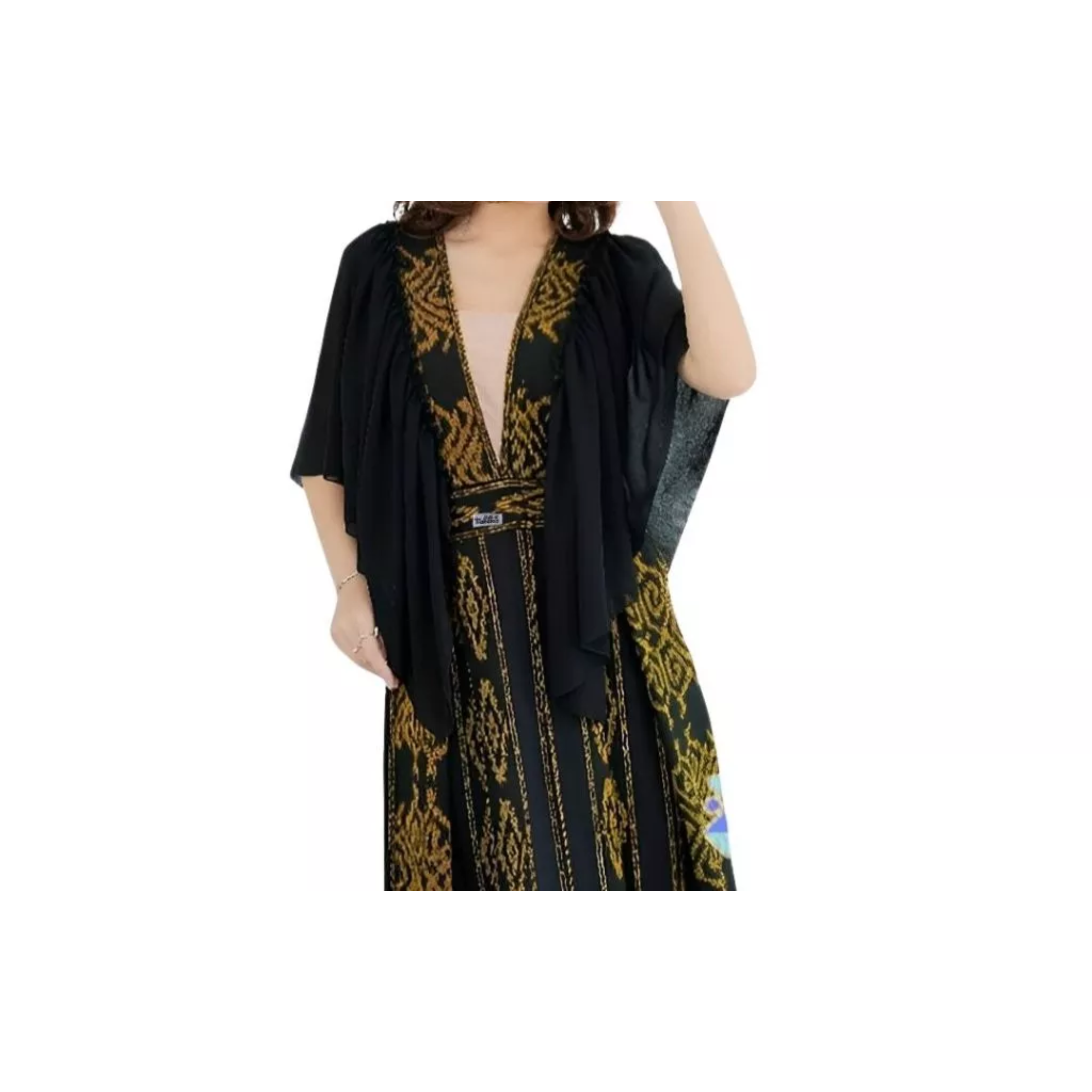 Batik Maheswara Dress Batik Modern Tenun Salma