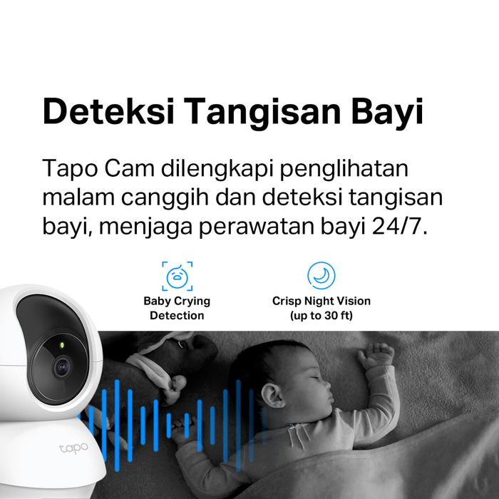 TP-Link Indonesia Tapo Pan/Tilt Home Security Wi-Fi Camera C200 