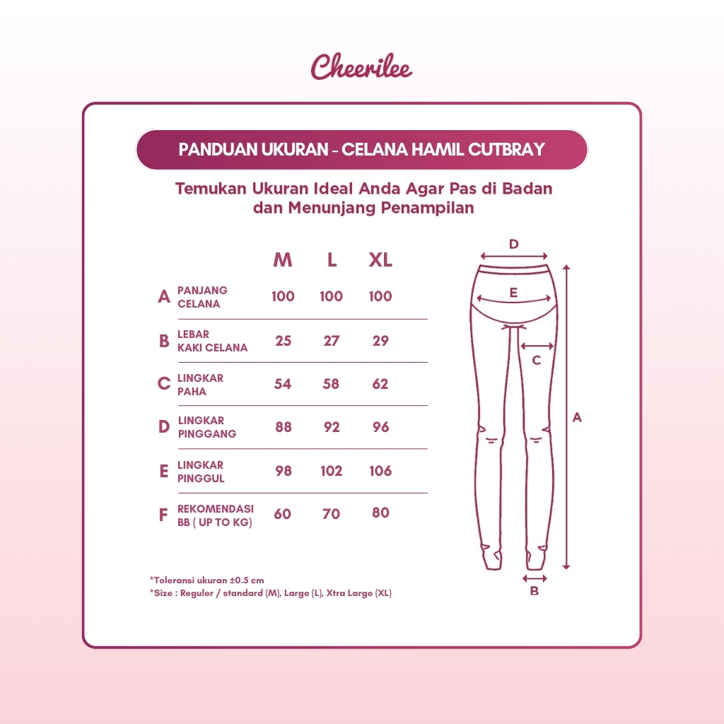  Cheerilee Celana Hamil Cutbray