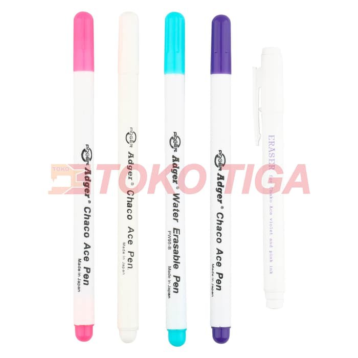 Adger Spidol Penanda Kain/Water Erasable Pen/Fabric Marker